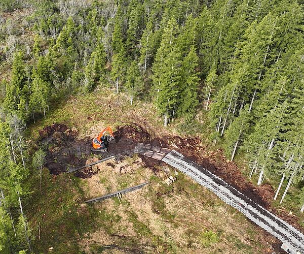 Neuer Weg im Moorschutz: Bundesforste „verpflanzen“ 3.000 m³ Torf ins Wildmoos Neuer Weg im Moorschutz: Bundesforste „verpflanzen“ 3.000 m³ Torf ins Wildmoos